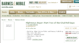 Righteous Anger in Barnes and Noble