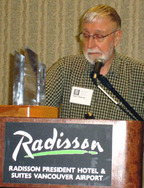 Dave Duncan awarded the Prix Aurora 2007 for best novel at VCON