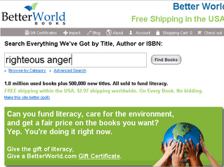 Betterworld online book store benefits literacy