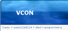 VCON 2006 Programming