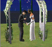 SIMS 2 image of Okal Rel Universe Characters Amel and Ann